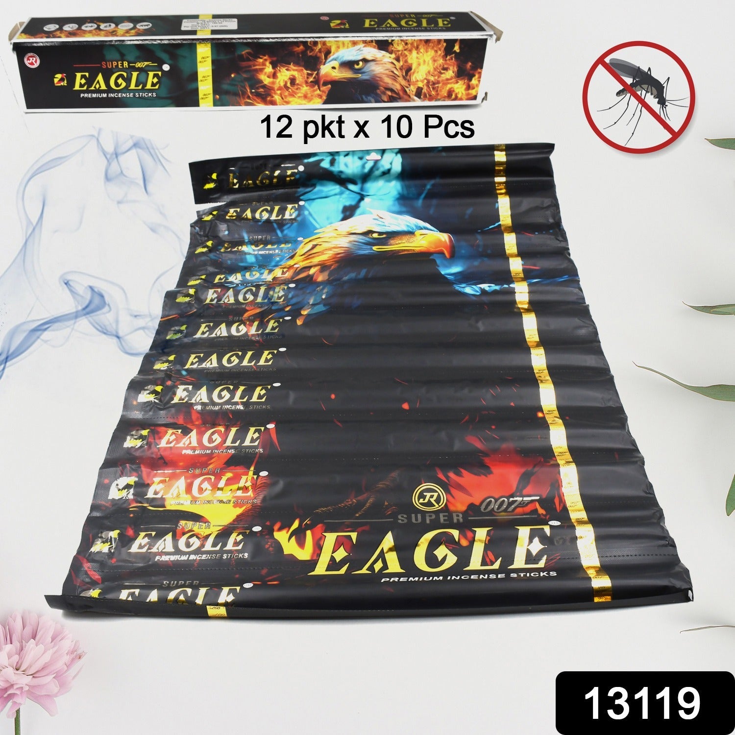 Mosquito Agarbatti Stick, Mosquito Agarbatti 1 Box (12 Packet / 120 Sticks) (Incense Stick) Mosquito Agarbatti Stick, Mosquito Agarbatti 1 Box (12 Packet / 120 Sticks) (Incense Stick)